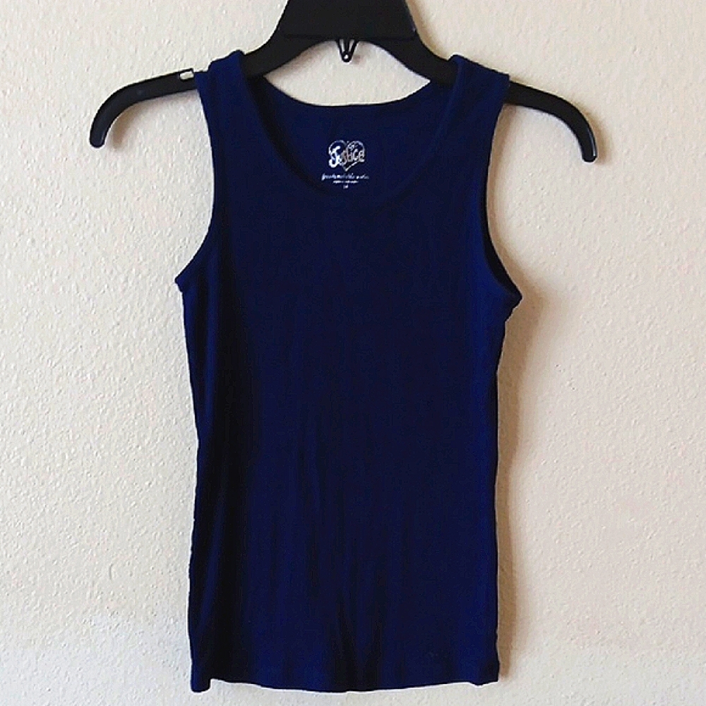 Navy Blue Tank Top